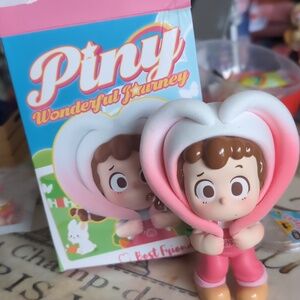 💖Buy 2 Get 1 FREE 🌟'Piny' Designer figure Fancy Up- "Pink Rabbit"